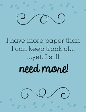 Need More Paper?