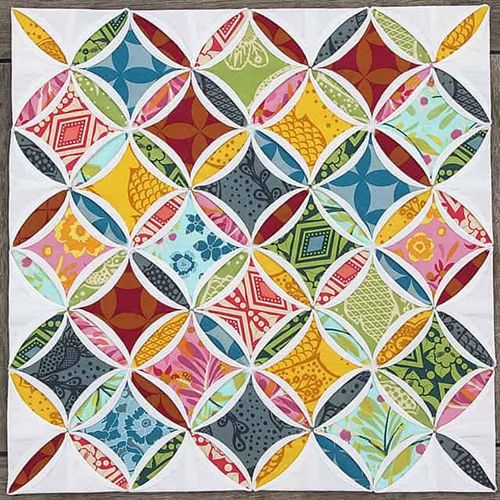 Cathedral Window Quilt