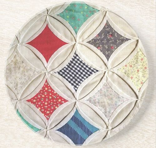 Complex Cathedral Window Quilt