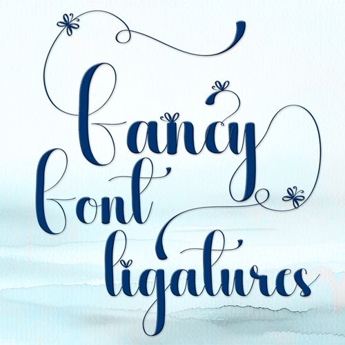 Fancy Ligatures