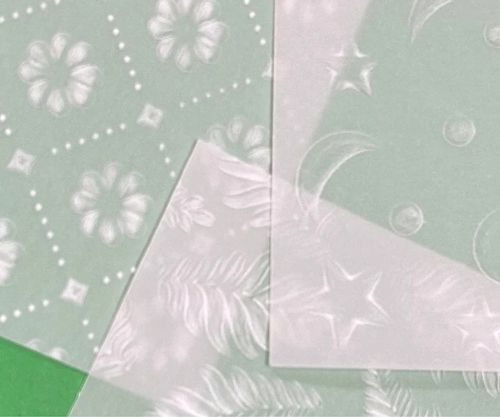 Patterned Vellum