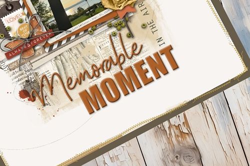 Chipboard Title