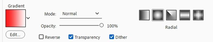 Gradient Settings