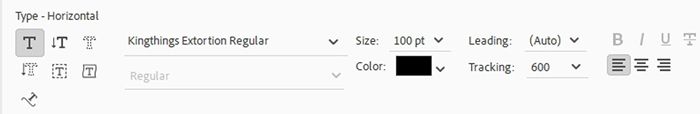 Type Tool Option