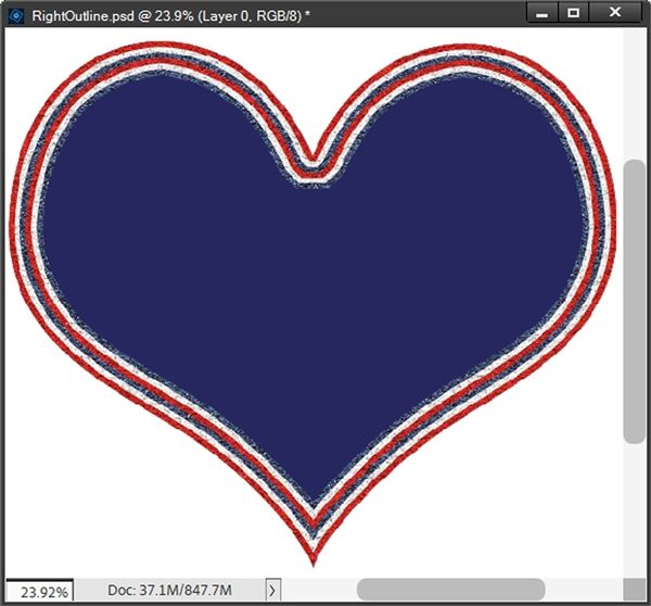 Glitter Outlines