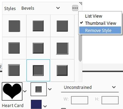 Remove Style
