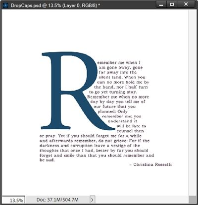 Text In Custom Shape