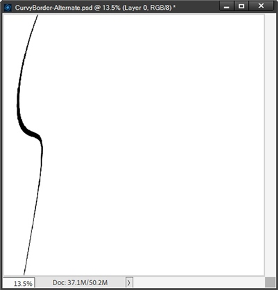 Border Curve Rotated