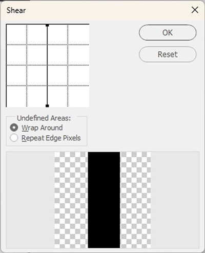 Shear Dialog Box #1