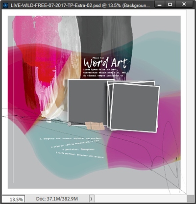 Live Wild & Free Template