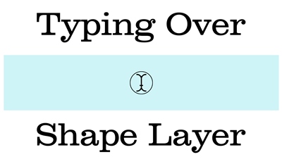 Type Over Shape