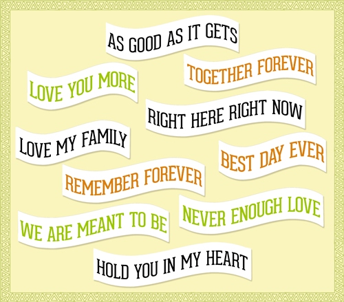 Wavy Word Strip