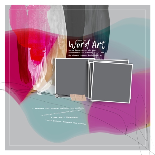 Bold Template Colors