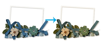Add Warmth - Floral Frame