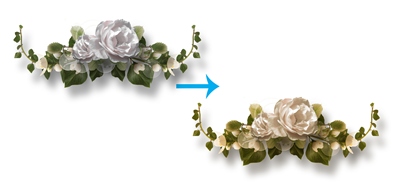 Add Warmth - White Roses