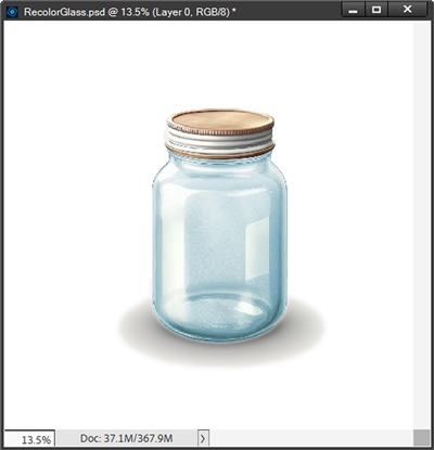Jar #2 Blue