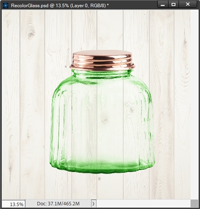 Recolor Glass Pink - Green