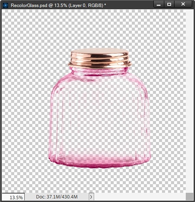 Pink Jar - Truly Transparent