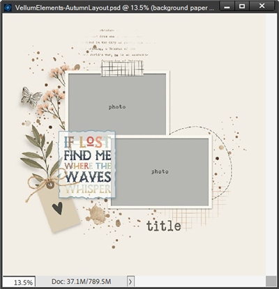 Vellum Element Border