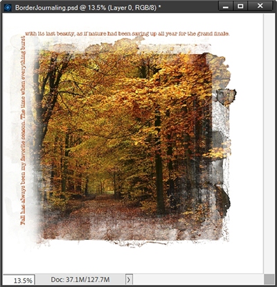 Journaled Border - Photo