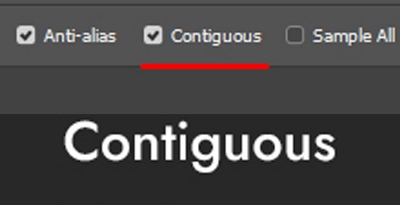 Magic Wand Contiguous