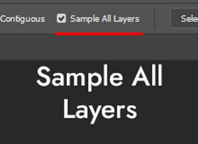 Magic Wand Sample Layers